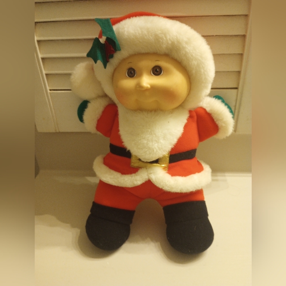 Cabbage Patch Kids Vintage Santa Baby Plush
